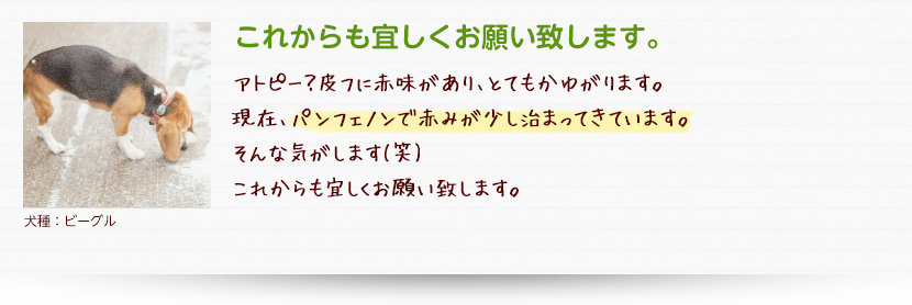 これからも宜しくお願い致します。